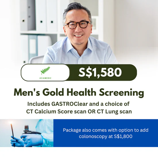 AsiaMedic (SG) Men's Gold Health Screening