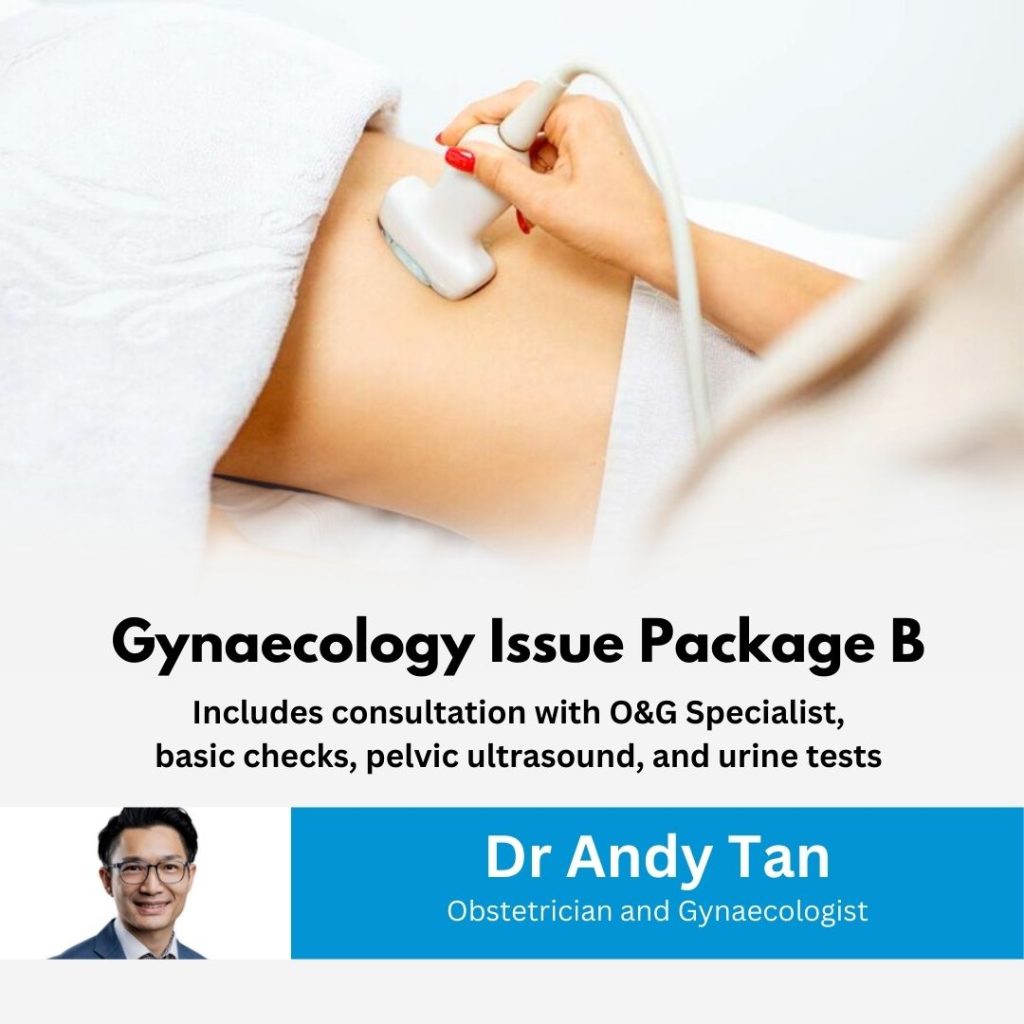 layanan medis yang ditawarkan oleh Dr. Andy Tan, dokter spesialis obstetri dan ginekologi di Singapura